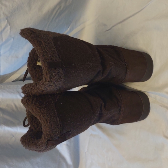 Etnies Brown Leather lace up boots Size 11 Medium - Picture 8 of 12